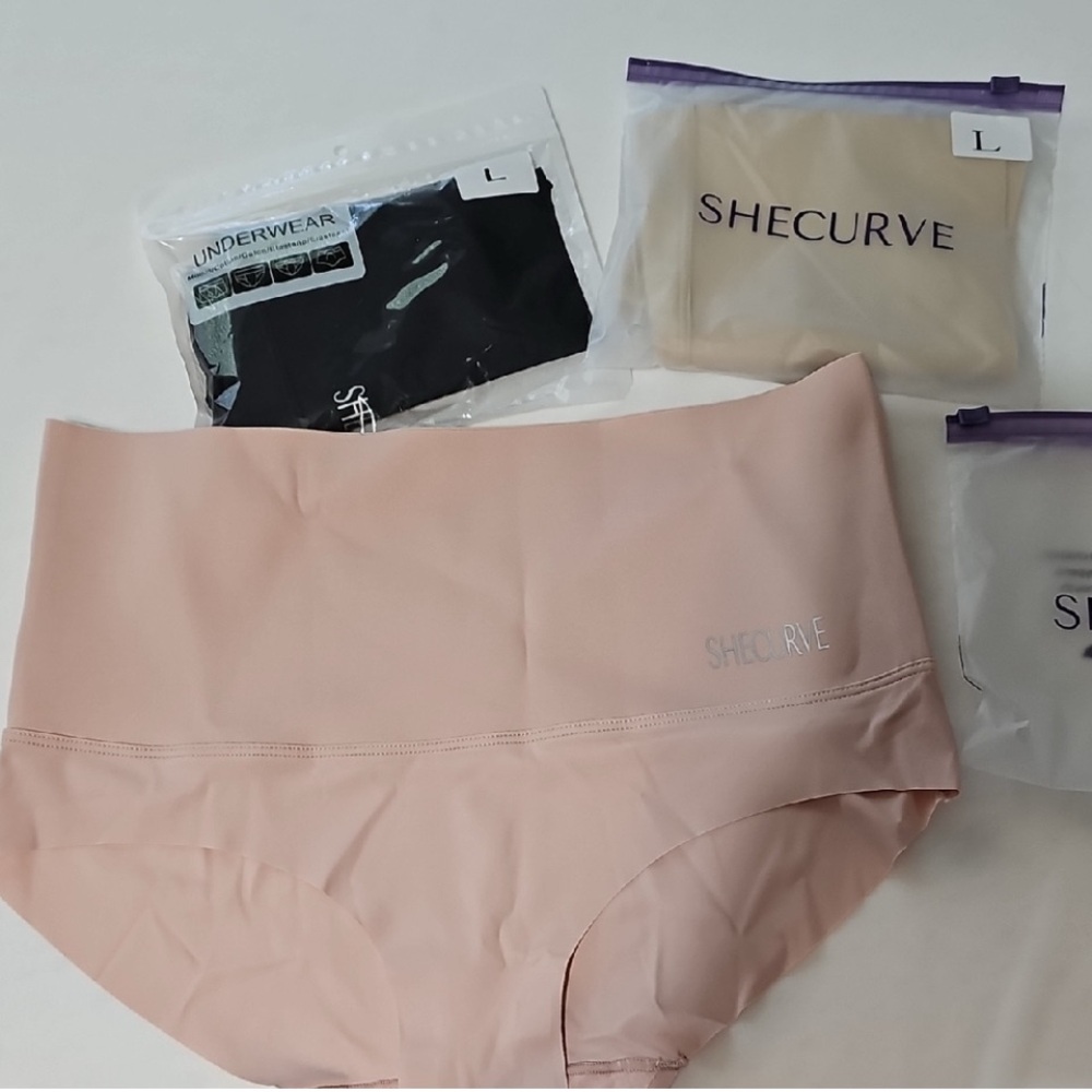 Shecurve High-Waisted Underwear Set
